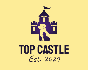 Castle Pet Veterinary  logo design