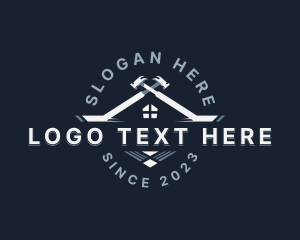 Tool - Hammer Roof Renovation logo design