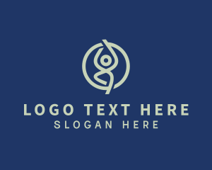 Yogi - Holistic Wellness Yoga logo design