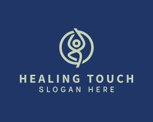 Holistic Wellness Yoga logo design