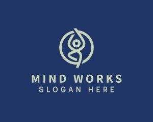 Holistic Wellness Yoga logo design