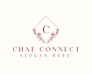 Elegant Flower Boutique Logo