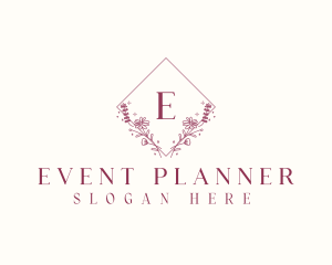 Elegant Flower Boutique Logo