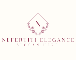 Elegant Flower Boutique logo design