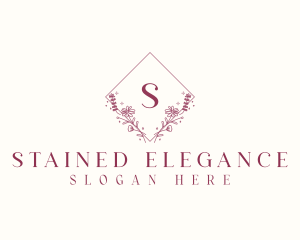 Elegant Flower Boutique logo design