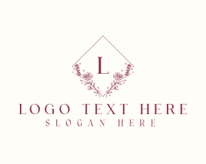 Nature - Elegant Flower Boutique logo design