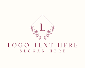 Elegant Flower Boutique Logo