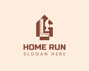 Home Construction Tools logo design