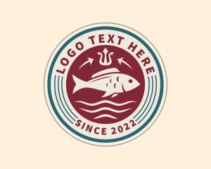 Fishing - Ocean Fish Restaurant logo design