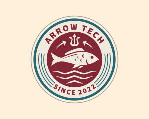 Ocean Fish Restaurant logo design