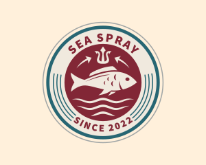 Ocean Fish Restaurant logo design