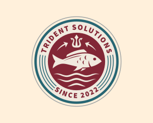 Ocean Fish Restaurant logo design