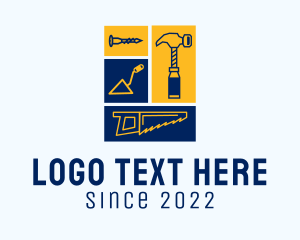 Tools - Carpentry Builder Tools logo design
