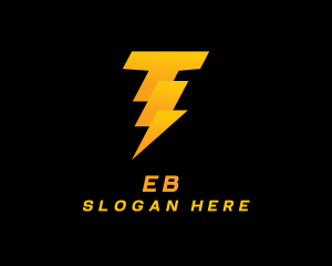 Electrical Thunderbolt Power Logo