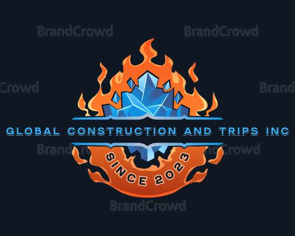 Fire Ice Temperature Logo