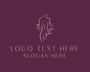 Strip Club - Beauty Woman Body logo design