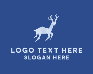 Deer Antler Origami  Logo