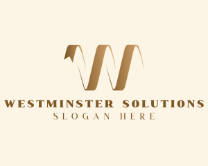 Elegant Fashion Letter W logo design