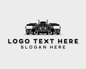 Logistics - Cargo Mover Truck logo design