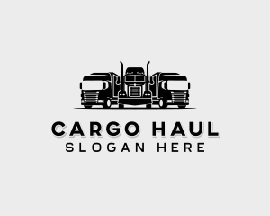 Cargo Mover Truck logo design