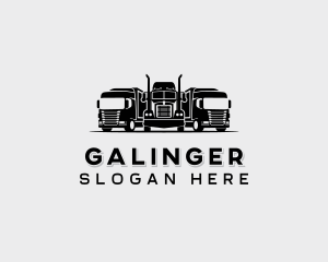 Mover - Cargo Mover Truck logo design