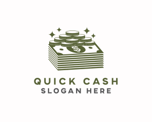 Cash - Cash Dollar Coin logo design