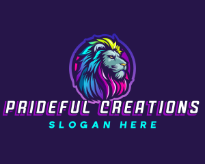 Pride - Colorful Lion Pride logo design