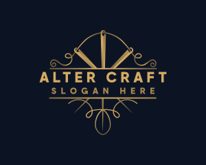 Luxury Needle Craft logo design