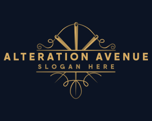 Luxury Needle Craft logo design