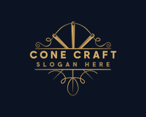 Luxury Needle Craft logo design