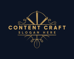 Luxury Needle Craft logo design