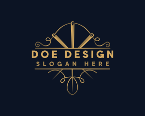 Luxury Needle Craft logo design