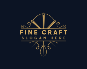 Luxury Needle Craft logo design