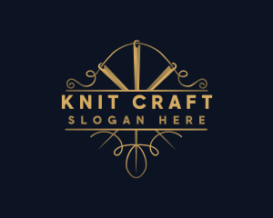 Luxury Needle Craft logo design