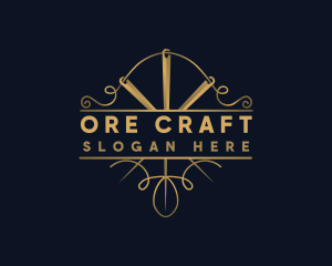 Luxury Needle Craft logo design