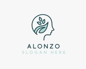 Natural Brain Psychiatrist  logo design