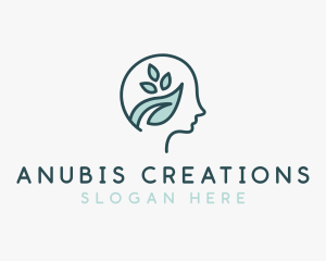 Natural Brain Psychiatrist  logo design