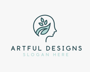 Natural Brain Psychiatrist  logo design