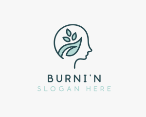 Natural Brain Psychiatrist  logo design