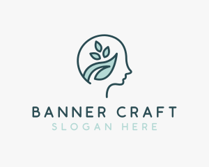 Natural Brain Psychiatrist  logo design