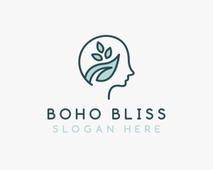 Natural Brain Psychiatrist  logo design