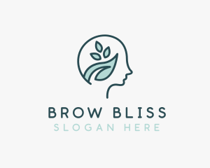 Natural Brain Psychiatrist  logo design