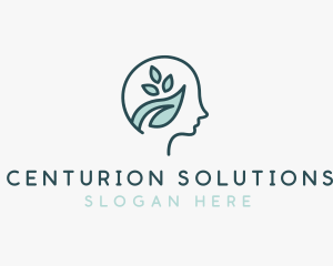 Natural Brain Psychiatrist  logo design