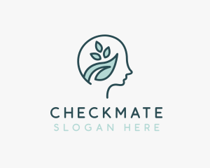 Natural Brain Psychiatrist  logo design