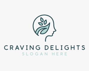 Natural Brain Psychiatrist  logo design