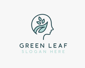 Leaf - Leaf Brain Psychiatrist logo design