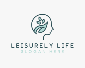 Leaf Brain Psychiatrist  logo design