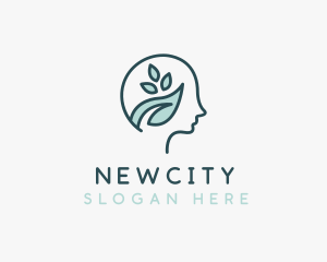 Natural Brain Psychiatrist  logo design