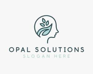 Natural Brain Psychiatrist  logo design