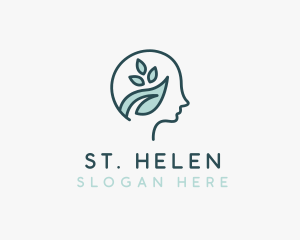 Natural Brain Psychiatrist  logo design